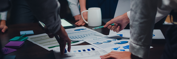 Certification badge on tablet